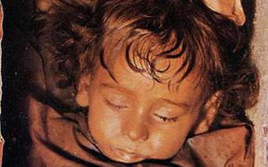 Mumia nazywana Śpiącą Królewną